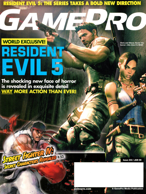 GamePro Issue 244 (January 2009) cover